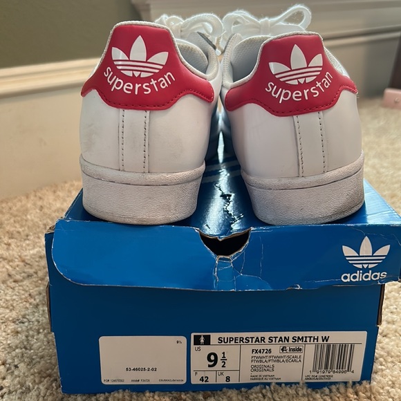 Adidas SuperStan Superstar Stan Smith Womens Size 9.5 - Picture 2 of 6